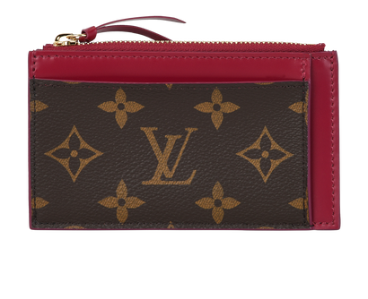 Louis Vuitton Zipped Card Holder, front view
